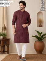 Elegant Men Ethnic Wear Kurta Pajama