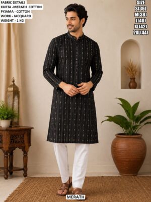 Elegant Men Ethnic Wear Kurta Pajama