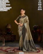 Banarasi Katan Silk Kanchi Pattu Saree
