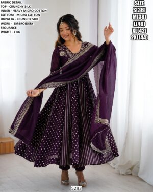 Premium Festive Wear Suit With Micro Cotton Inner