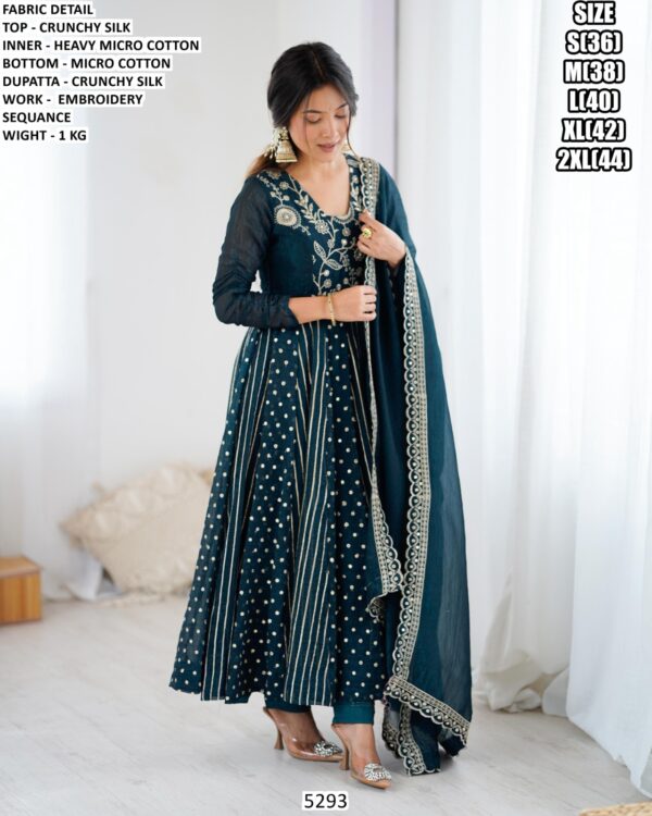 Premium Festive Wear Suit With Micro Cotton Inner