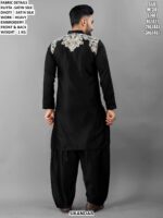 Trendy Heavy Work Kurta Set For Men
