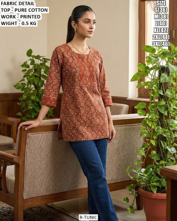 Premium Pure Cotton Daily Wear Tunic