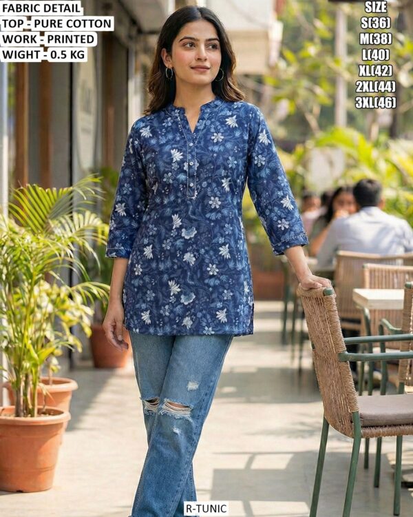 Premium Pure Cotton Daily Wear Tunic