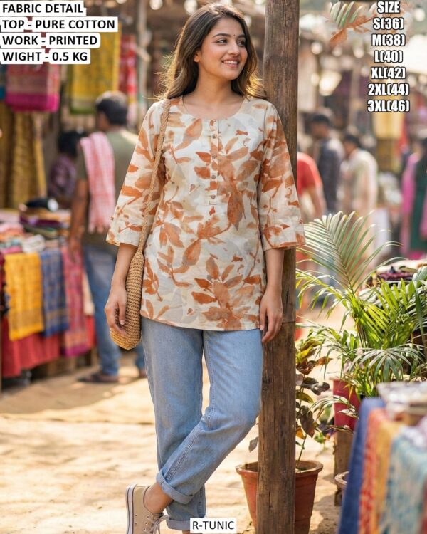Premium Pure Cotton Daily Wear Tunic