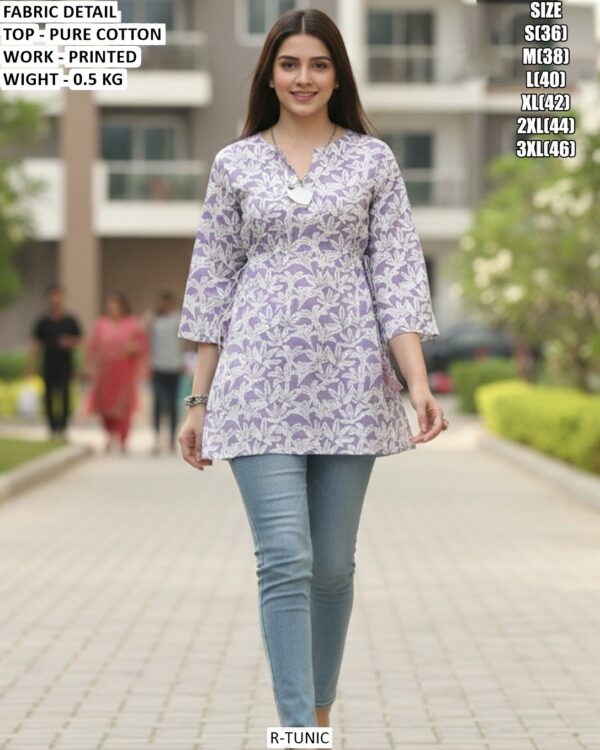 Premium Pure Cotton Daily Wear Tunic