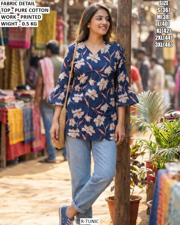 Premium Pure Cotton Daily Wear Tunic
