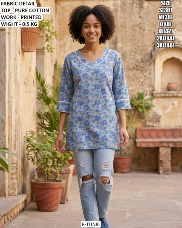 Premium Pure Cotton Daily Wear Tunic