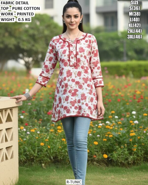 Premium Pure Cotton Daily Wear Tunic