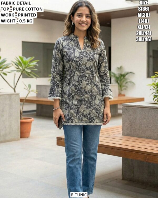 Premium Pure Cotton Daily Wear Tunic