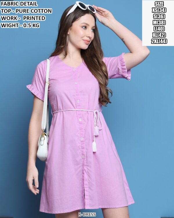 Trendy Pure Cotton Dress For Women