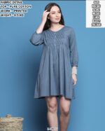 Trendy Pure Cotton Dress For Women