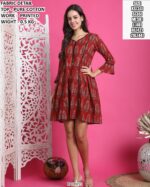 Trendy Pure Cotton Dress For Women