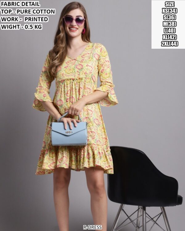 Trendy Pure Cotton Dress For Women