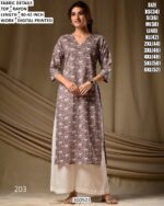 Stylish Rayon Digital Printed Daily Wear Kurti