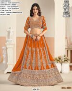 Festive Wear Embroidered Lehenga Choli Set