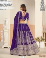 Festive Wear Embroidered Lehenga Choli Set