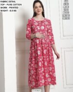 Daily Wear Maternity Friendly Cotton Dress