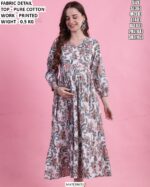 Daily Wear Maternity Friendly Cotton Dress