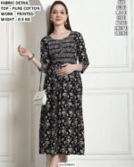 Daily Wear Maternity Friendly Cotton Dress