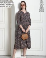 Daily Wear Maternity Friendly Cotton Dress