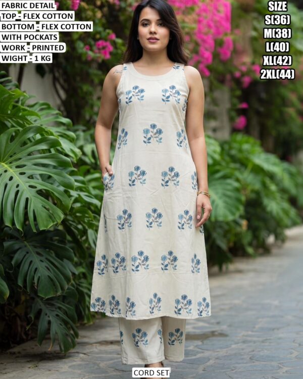 Printed Top Bottom Set For Modern Look For Women