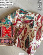 Fancy Occasion Wear Crepe Blouse