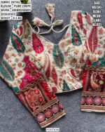 Fancy Occasion Wear Crepe Blouse