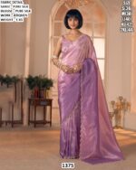 Pure Silk Saree With Pure Silk Blouse And Jerquen Work