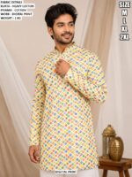 Premium Men Heavy Cotton Kurta With Pajama