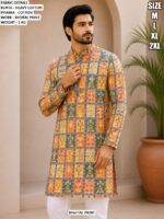Premium Men Heavy Cotton Kurta With Pajama