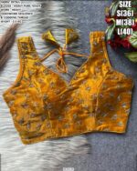 Heavy Pure Fendy Handwork Blouse