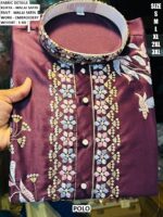 Designer Embroidery Work Kurta Pant For Men