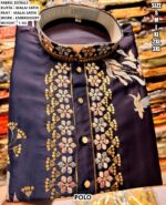 Designer Embroidery Work Kurta Pant For Men
