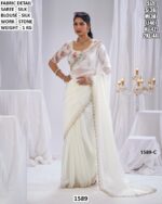 Elegant Silk Saree For Party And Festival Wear