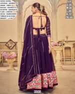 Georgette Lehenga Set With Embroidery Thread Work