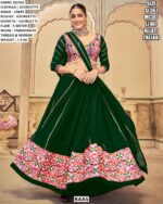 Georgette Lehenga Set With Embroidery Thread Work