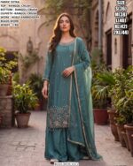 Rangoli Crush Heavy Embroidery Suit Set