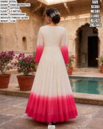Star Georgette Embroidery Gown For Women