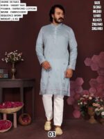 Smart Silk Embroidery Kurta Pajama Set