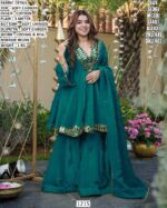 Soft Chinon Designer Ethnic Set With Real Mirror Work