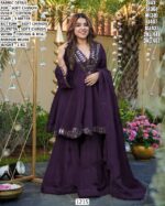 Soft Chinon Designer Ethnic Set With Real Mirror Work
