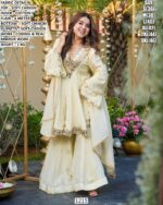 Soft Chinon Designer Ethnic Set With Real Mirror Work