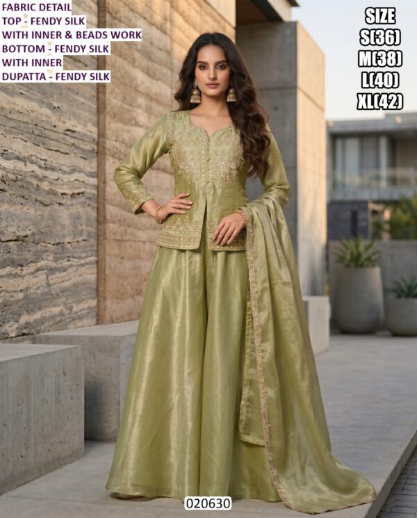 Festive Wear Embroidery Outfit For Women