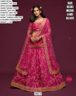 Elegant Sequins Embroidery Lehenga For Women