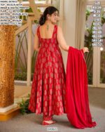 Comfortable Muslin Digital Printed Ethnic Set