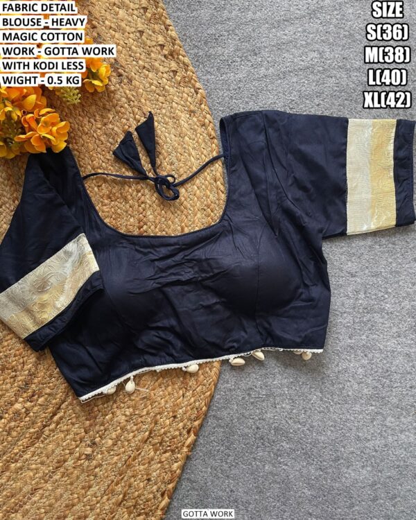 Heavy Magic Cotton Blouse With Gotta Work