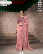 Premium Viscose Cotton Saree With Matching Blouse