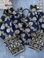 Dola Silk Blouse With Pure Indo Cotton