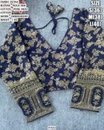 Dola Silk Blouse With Pure Indo Cotton